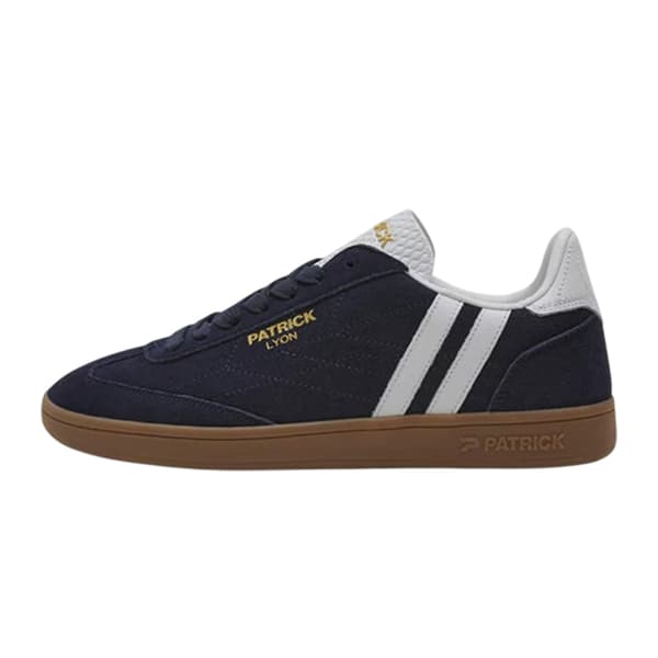 Patrick Mens Lyon Leather Cupsole Trainers