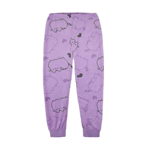 Pusheen Pyjamas för flickor med heltäckande tryck