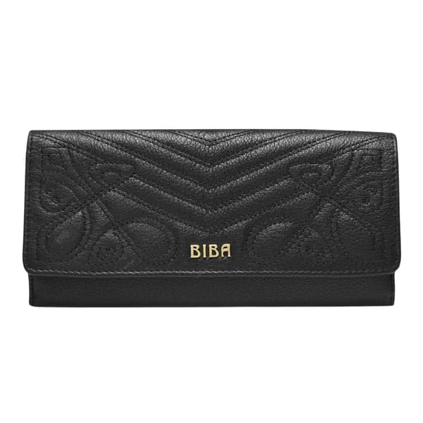 Biba Maxine Logo Leather Purse