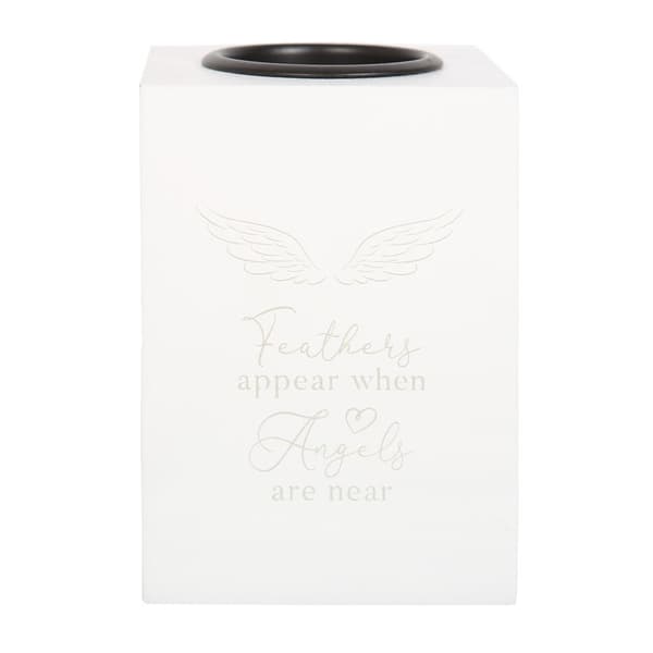 Something Different Feathers Appear When Angels Are Near Tealight Holder