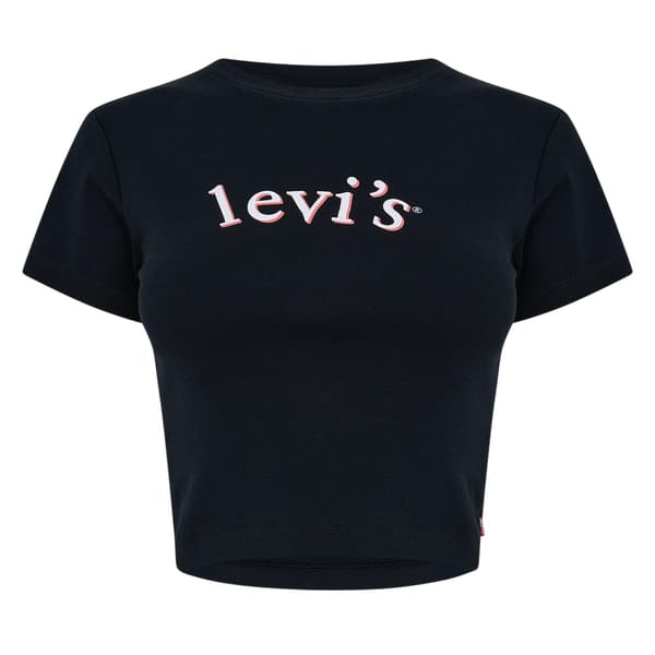 Levis Dam Croppad T-shirt
