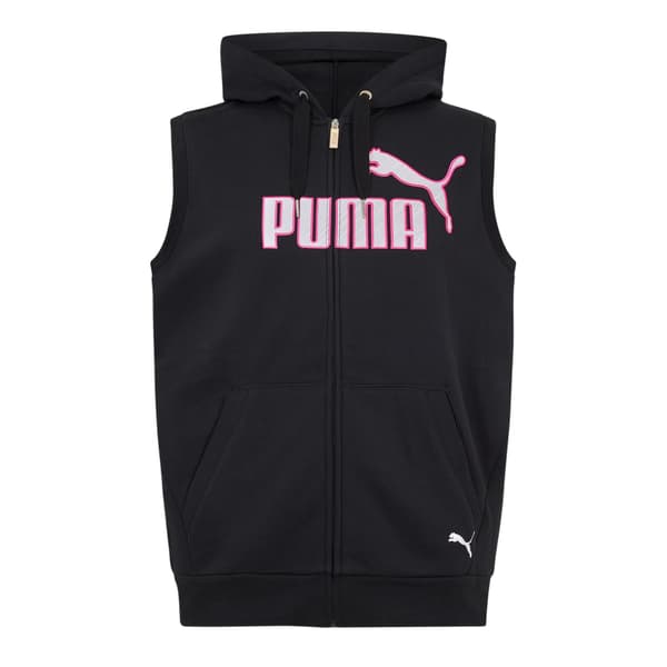 Puma Mens Logo Sleeveless Jacket