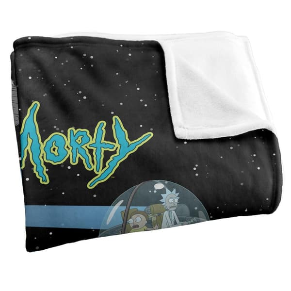 Rick And Morty Silky Space Supersoft -peitto