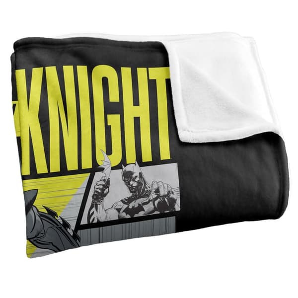 Batman The Caped Crusader Soft Touch Blanket