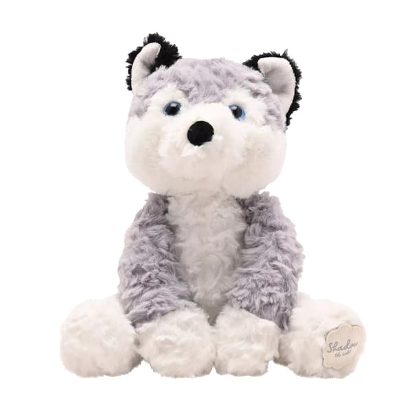 Winston The Plush Grey and White Wolf