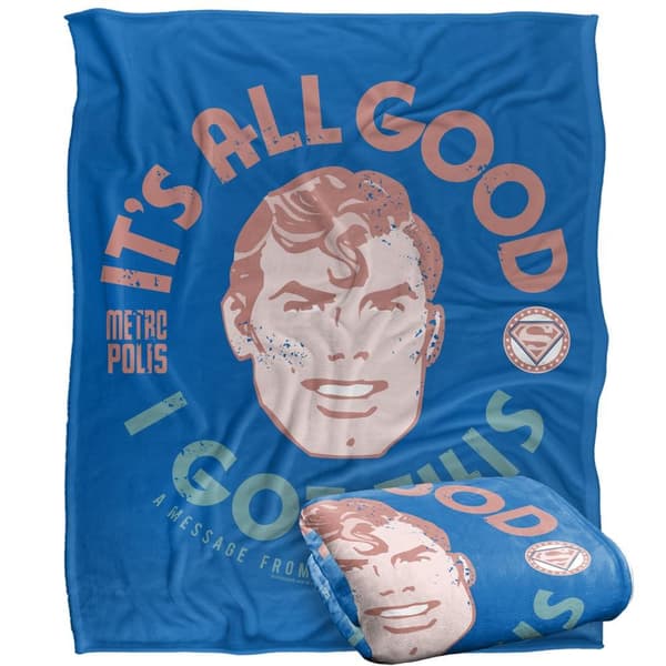 Superman All Good I Got This Blanket