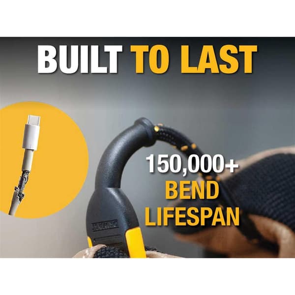 Dewalt Telecoms Reinforced Charging Cable