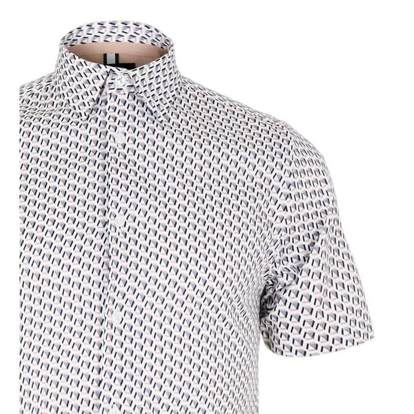 Ted Baker Mens Geometric Regular Shirt