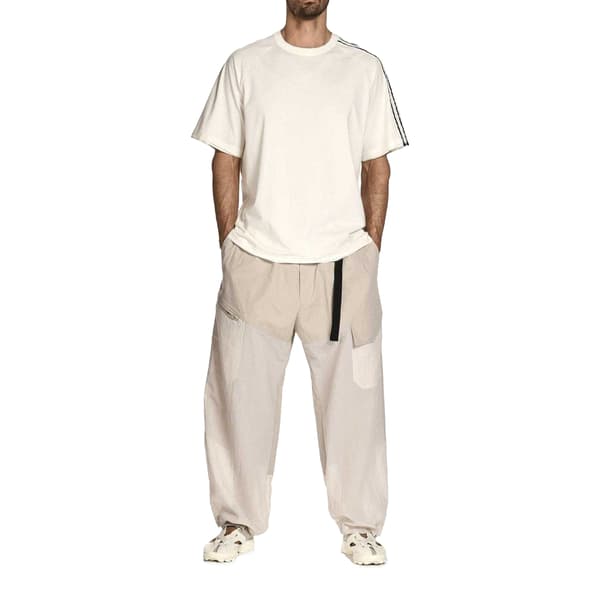 Y-3 Miesten 3 raidan perus T-paita
