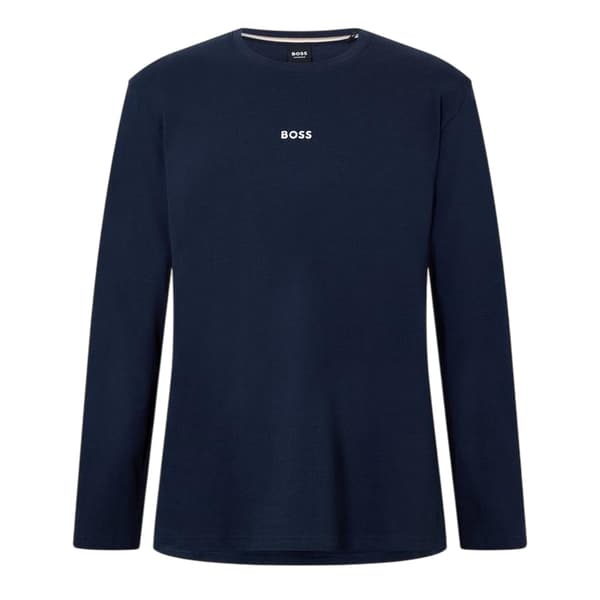 Boss Herr Logotyp Långärmad Semester T-shirt