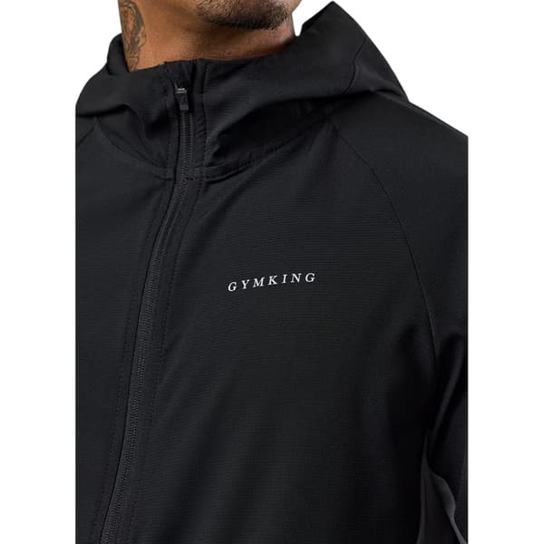Gym King Herr Hooded Raglan Windbreaker