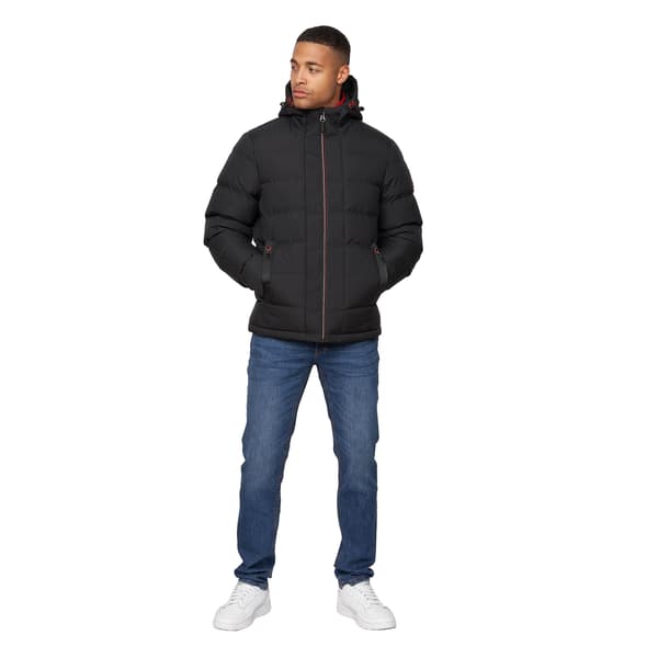 Crosshatch Mens Kampnew Embossed Jacket