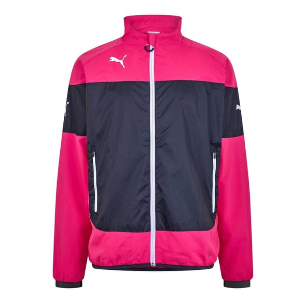 Puma Herr Indomitable Colour Block Avslappnad Passform Långärmad Jacka