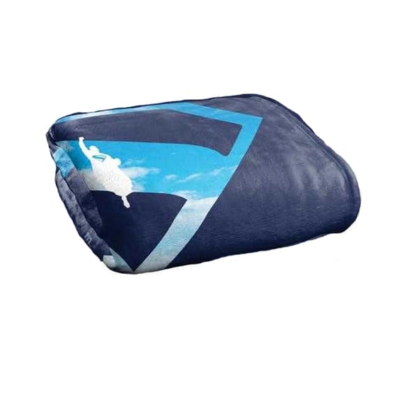 Superman 2025 Cloud Shield Soft Touch Blanket