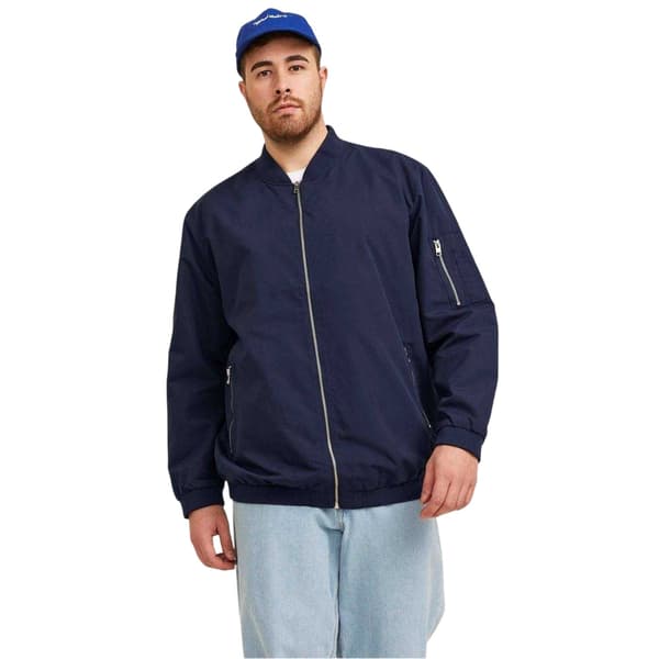 Jack And Jones Mens Rush Plus Bomber Jacket