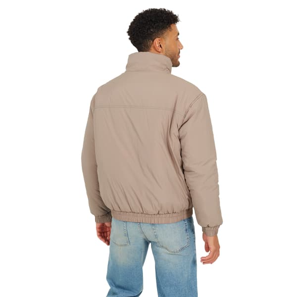 Brave Soul Mens Padded Oversized Bomber Jacket