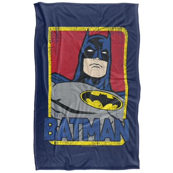 Batman Primary Supersoft Blanket