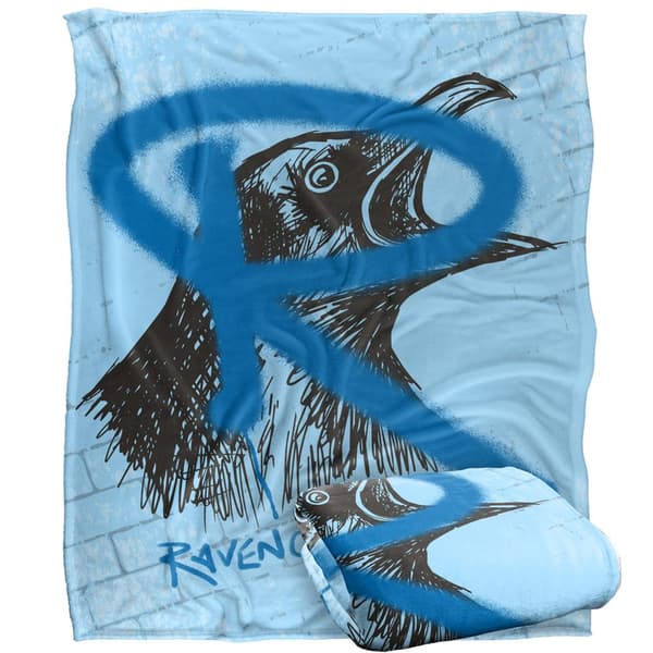 Harry Potter Ravenclaw Graffiti Blanket