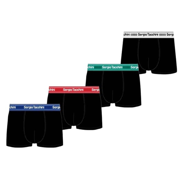 Sergio Tacchini Boxershorts för män (4-pack)