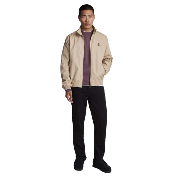 Lyle & Scott Herrtröja i lammull med rund hals