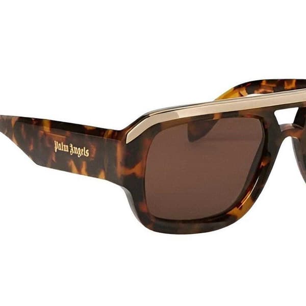 Palm Angels Mens Stockton Rectangular Sunglasses