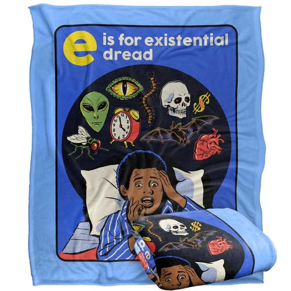 Steven Rhodes Existential Dread Soft Touch Blanket