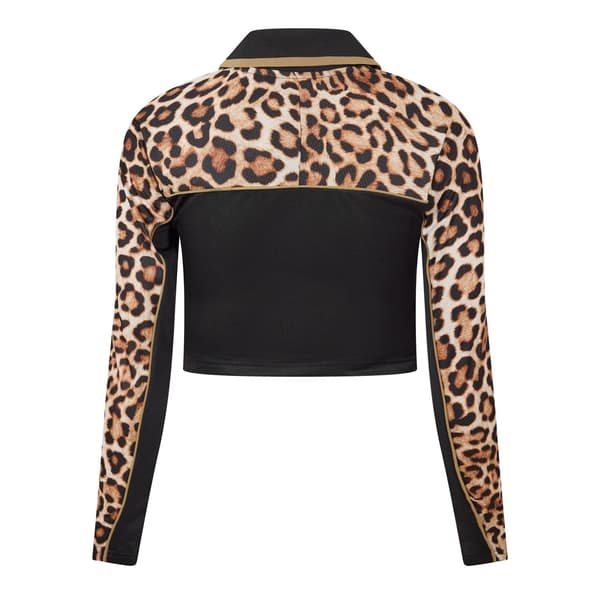 Puma Dam Leopardmönstrad T-shirt