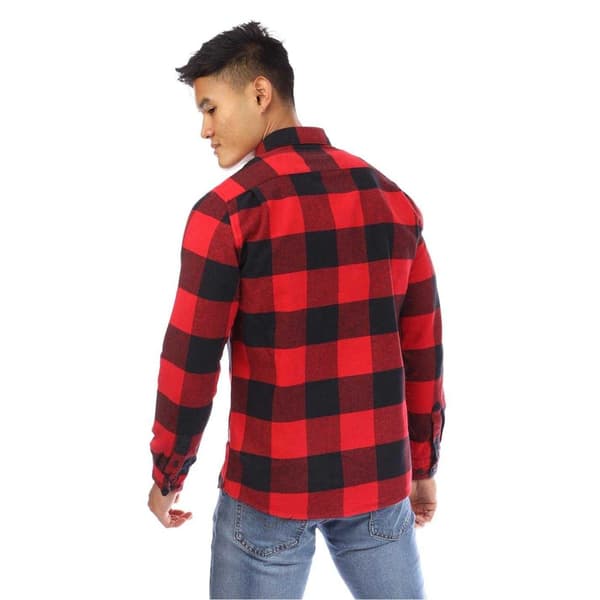 Peter Werth Mens Checked Long-Sleeved Shirt
