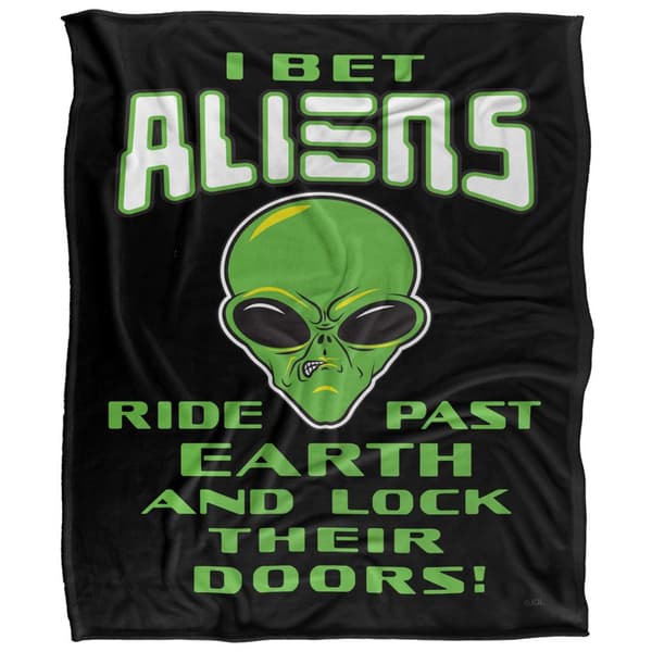 JQ Licensing Sle Aliens Lock Doors Silky Supersoft -peitto