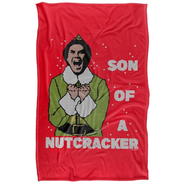Elf Son Of A Nutcracker Fleece Buddy -viltti