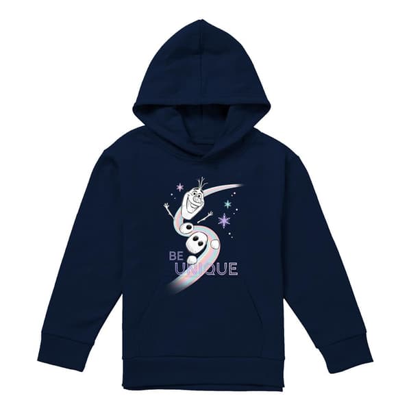 Frozen Childrens/Kids Be Unique Olaf Rainbow Pullover Hoodie