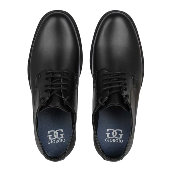 Giorgio Mens Stack Heel Derby Shoes