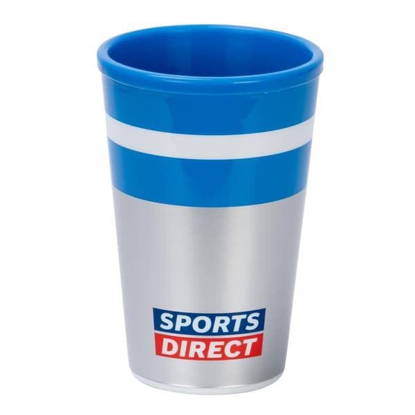 Sport Direct Logo Plastrandig Kopp (2-pack)