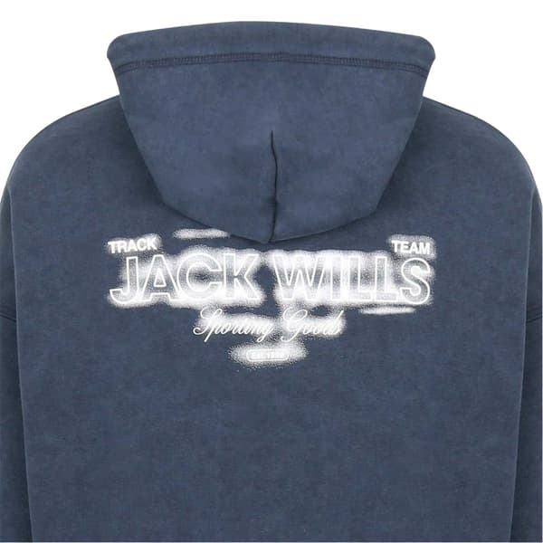 Jack Wills Mens Script Long-Sleeved Hoodie