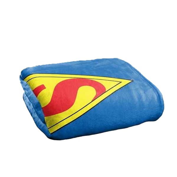 Superman 1939 Shield Soft Touch Blanket