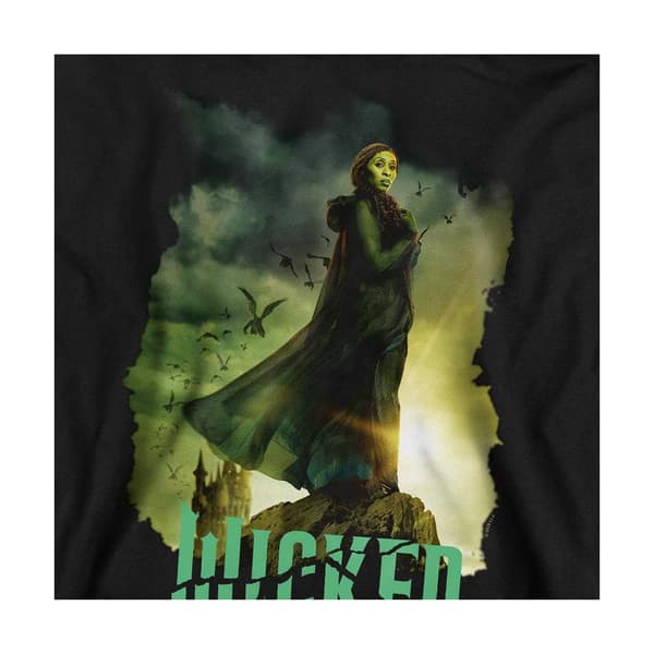 Wicked Unisex Vuxen Thropp Elphaba Affisch Tröja