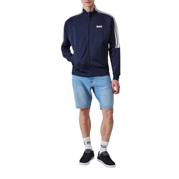 Lonsdale Herr Dubbelrandig Raglan Träningströja