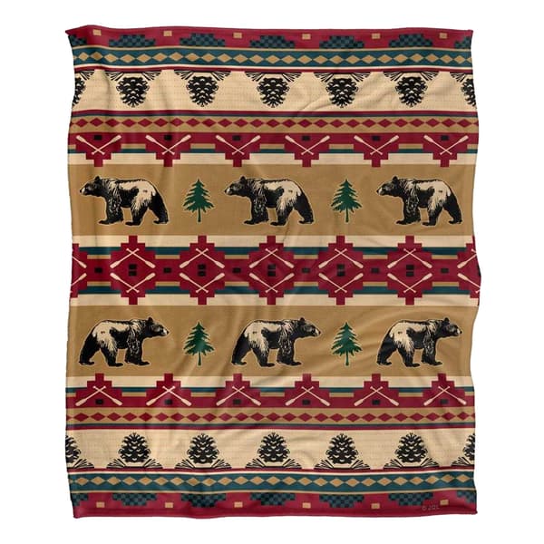 JQ Licensing Silky Bear Supersoft Blanket