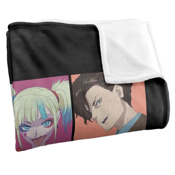 Suicide Squad Isekai Portraits Soft Touch Blanket