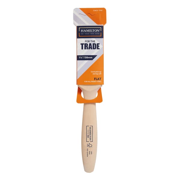 Hamilton For The Trade Flat Paint Brush