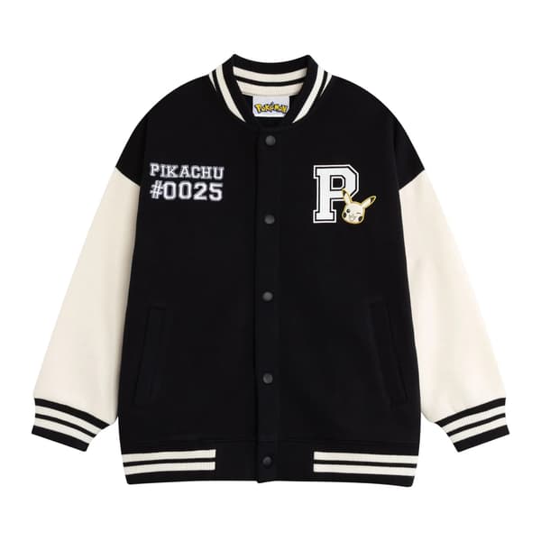 Pokemon Boys Pikachu Varsity Jacket