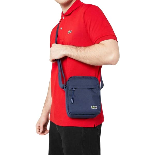 Lacoste Vertical Canvas Camera Bag