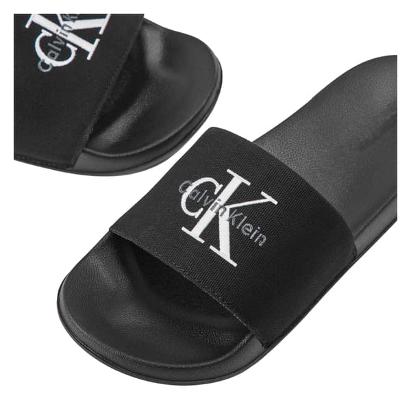 Calvin Klein Dam Broderad Logotyp Sliders