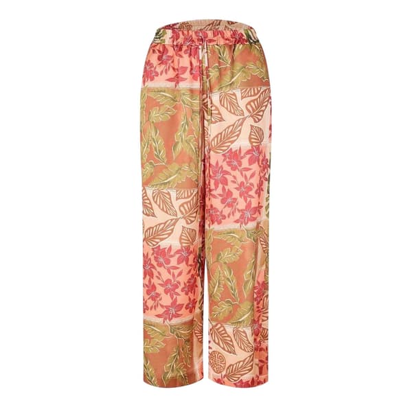 Biba Dam/Kvinnor Patchwork Byxor med vida ben