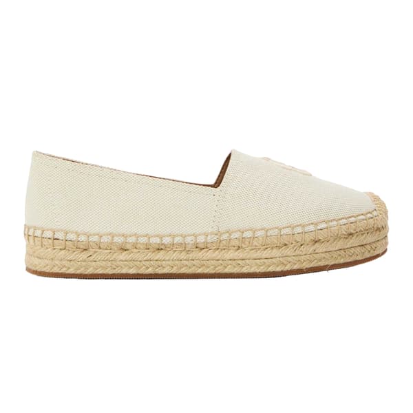 Boss Espadrillos i platt läder för damer