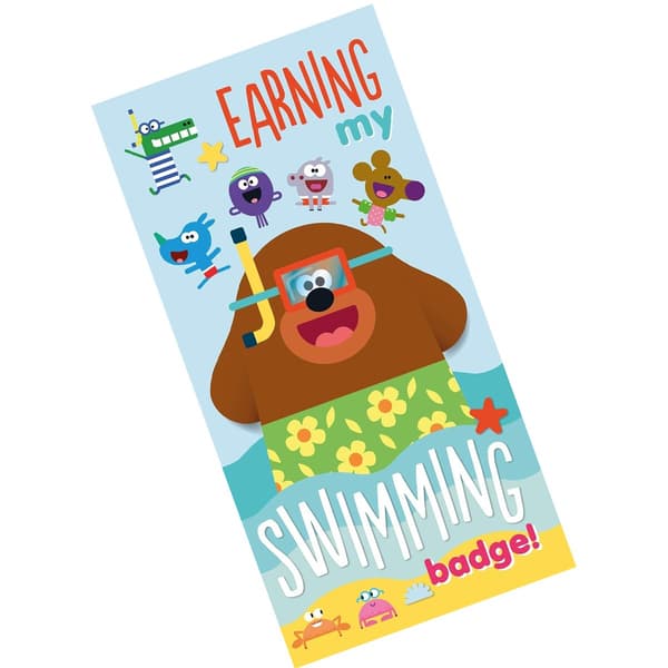 Hey Duggee Uimalätkähahmojen pyyhe