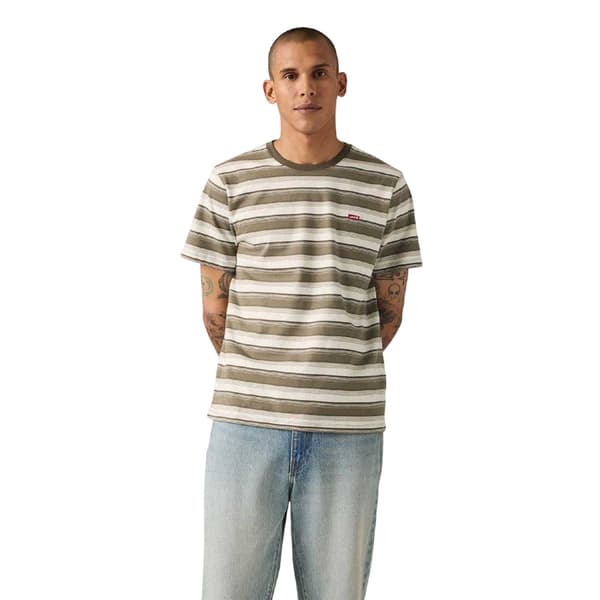 Levis Herr Original Kontrastrandig T-shirt