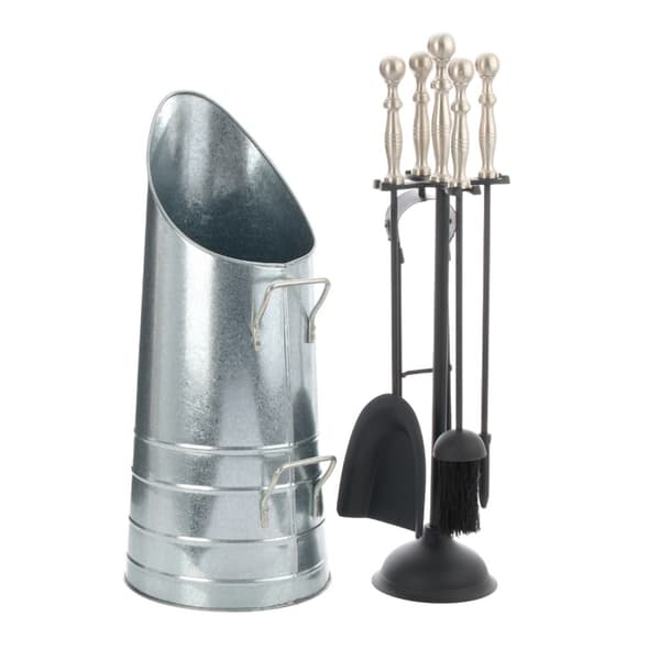 Leecroft Coal Hod Galvanised 21''