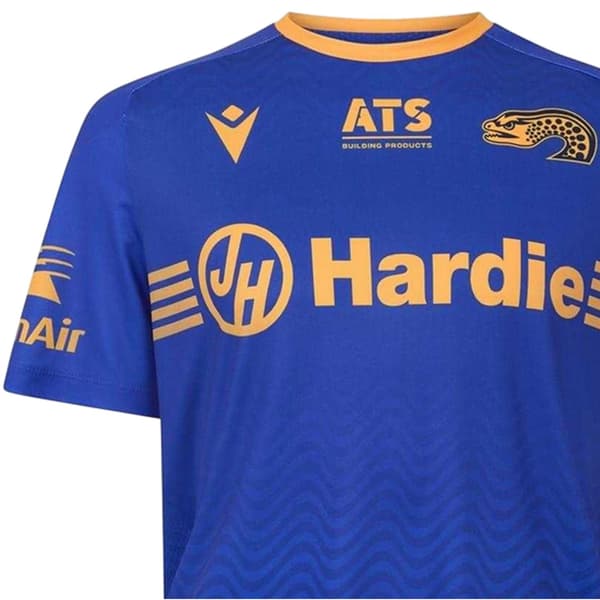 Parramatta Eels Mens 2025 Macron Training T-Shirt
