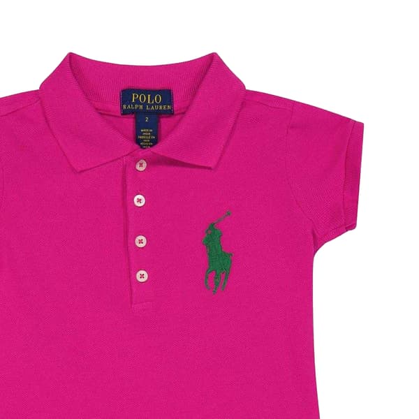 Ralph Lauren Flickor Mini Pikétröja Klänning
